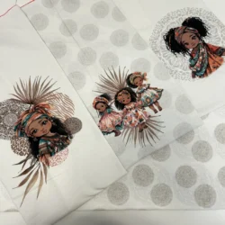 Stoffpaket „Boho Girls“ – Jersey Panel & Kombistoff